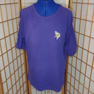 The Edge Men's Vintage 1999 Minnesota Vikings Fanatic T-Shirt Purple Large